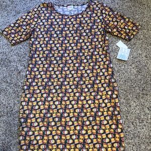LuLaRoe Julia dress size 2x